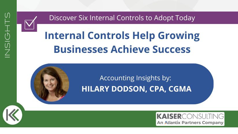 Internal Controls Help Growing Businesses Achieve Success cover image