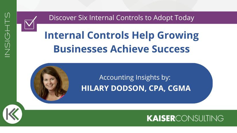 Internal Controls Help Growing Businesses Achieve Success cover image