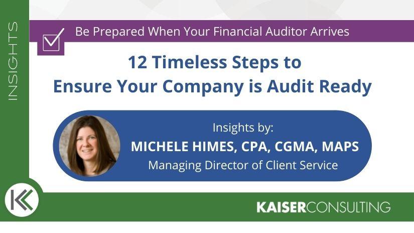 12 Steps to Ensure Your Company is Audit Ready cover image