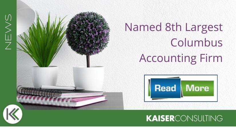 Kaiser Consulting Named 8th Largest Columbus Accounting Firm cover image