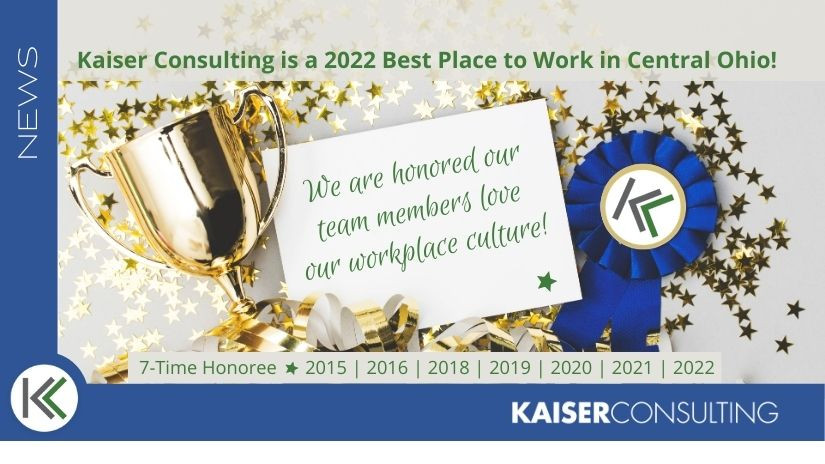 Kaiser Consulting is a 7-Time Best Place to Work Award Winner cover image