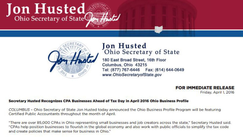 Kaiser Consulting is featured by the Ohio Secretary of State’s Office cover image